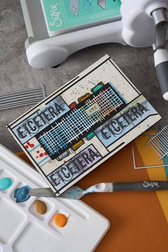 Sizzix Thinlits Dies 5/Pkg By Seth Apter - Tracks