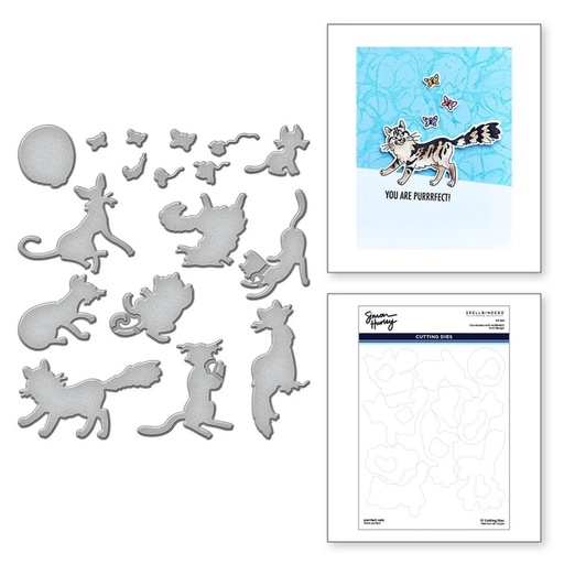 Spellbinders Cutting Dies - S7-241 Purrfect Cats