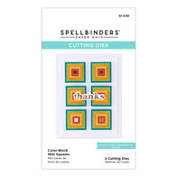 Spellbinders Cutting Dies - Color Block Mini Squares