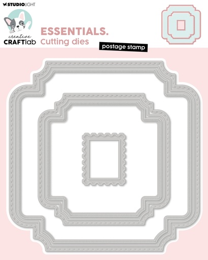 Creative Craftlab Cutting Dies Essentials - Postage Stamp