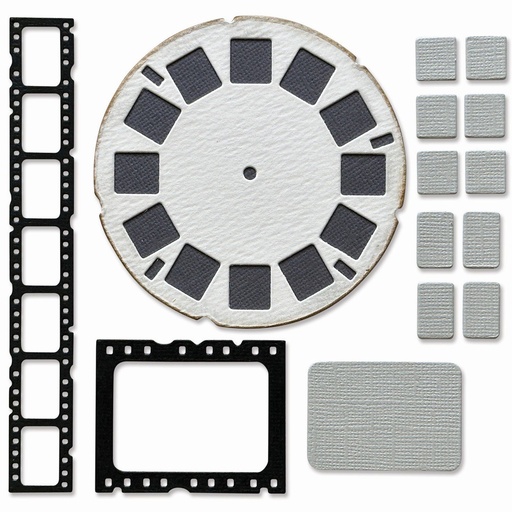 Sizzix Thinlits Dies By Tim Holtz 15/Pkg - 666602 Vault Picture Show