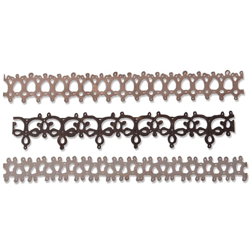 Sizzix Thinlits Dies By Tim Holtz 3/Pkg - Crochet #2