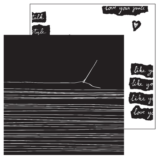 Paperfuel Scrapbook papier 30,5x30,5cm 200g Like