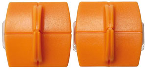 Fiskars Paper Trimmer Blades TripleTrack Titanium Straight Cutting 2/Pkg